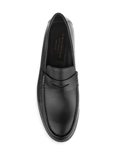 To Boot New York Men's Belfast Leather Penny Loafers - Nero - Size 16 | Thumbnail 3 To Boot New York Men's Belfast Leather Penny Loafers - Nero - Size 16 | Thumbnail 3
