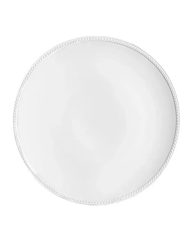 L 'Objet Soie Tressee Dinner Plate