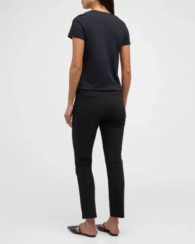 Vince Essential Crewneck Pima Cotton Tee | Thumbnail 6