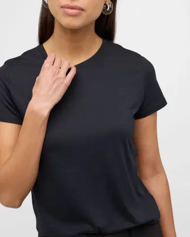 Vince Essential Crewneck Pima Cotton Tee | Thumbnail 7