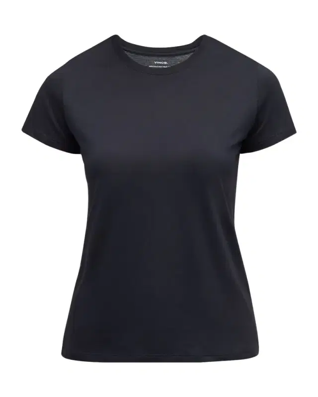 Vince Essential Crewneck Pima Cotton Tee
