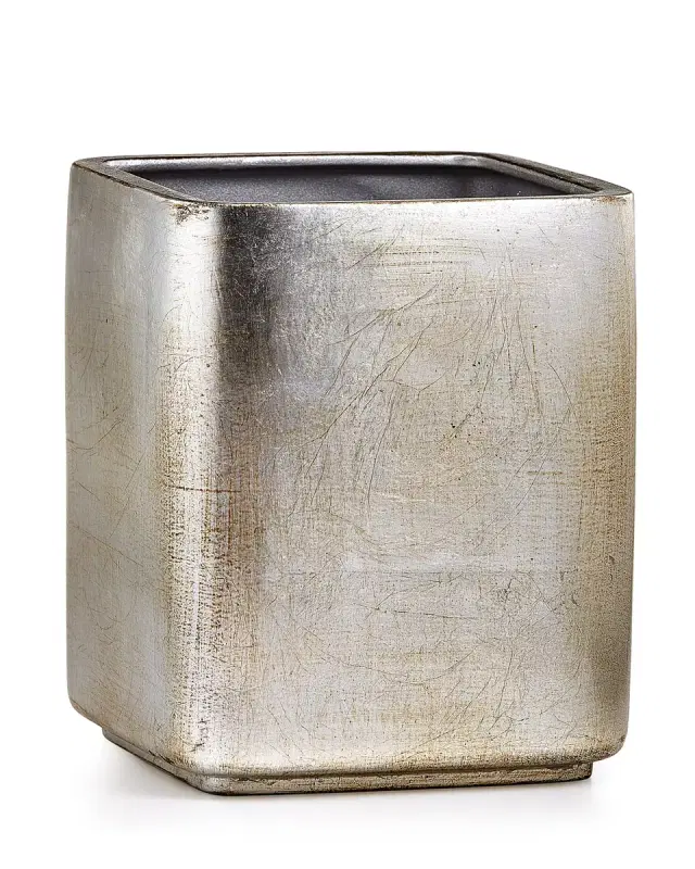 Labrazel Ava Wastebasket, Silver
