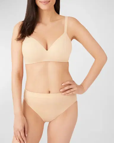 Wacoal How Perfect Soft Cup Wireless Bra | Thumbnail 3
