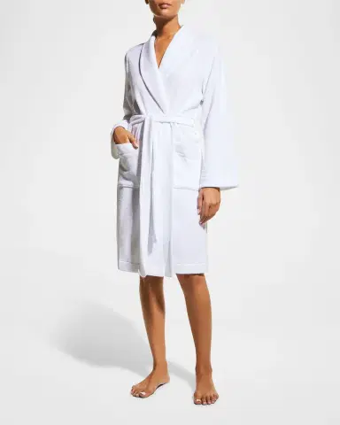 Hanro Plush Short Robe | Thumbnail 2