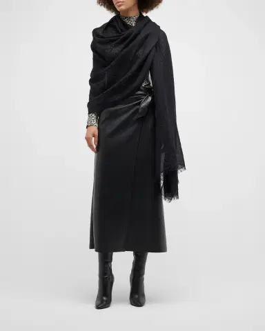 Sofia Cashmere Lightweight Cashmere Scarf | Thumbnail 3