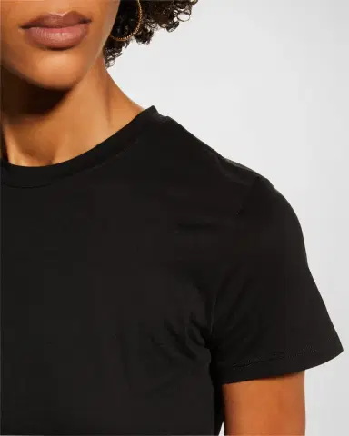 Vince Essential Crewneck Pima Cotton Tee | Thumbnail 5