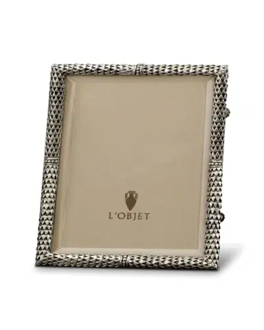 L 'Objet Scales Platinum Picture Frame, 5" x 7" | Thumbnail 2
