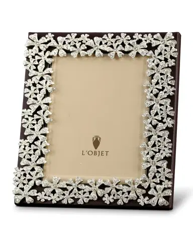 L 'Objet Garland Swarovski® Crystal Picture Frame, 5" x 7" | Thumbnail 2