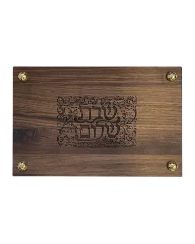 Joy Stember Metal Arts Studio Shalom Hanukkah Challah Board by Joy Stember | Thumbnail 1