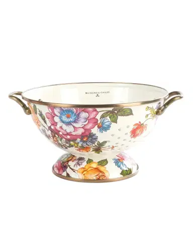 MacKenzie-Childs Flower Market Large Colander | Thumbnail 1 MacKenzie-Childs Flower Market Large Colander | Thumbnail 1