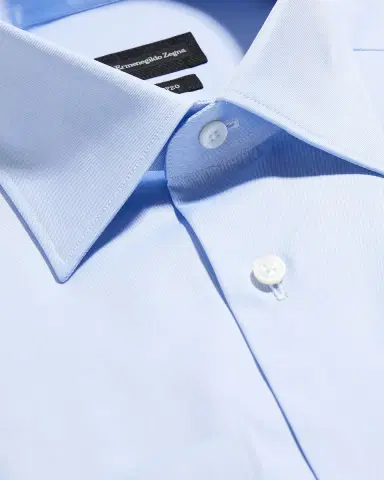 Zegna Men's Trofeo® Regular-Fit Dress Shirt | Thumbnail 2 Zegna Men's Trofeo® Regular-Fit Dress Shirt | Thumbnail 2
