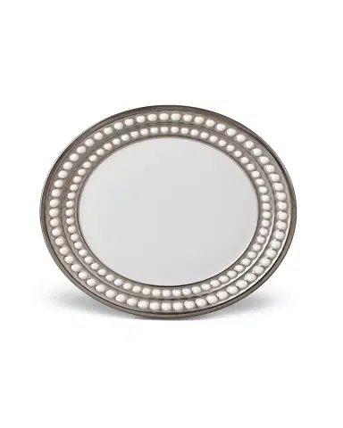 L 'Objet Perlee Platinum Bread and Butter Plate | Thumbnail 2