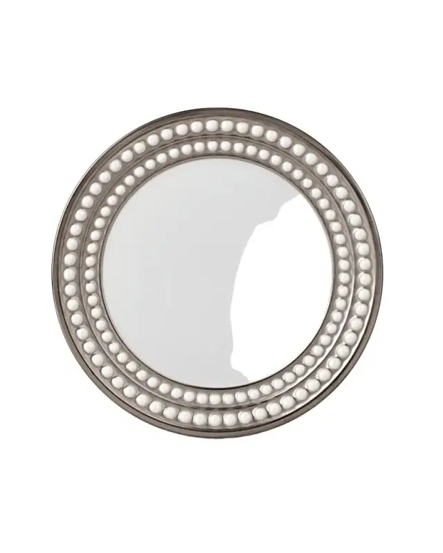 L 'Objet Perlee Platinum Bread and Butter Plate