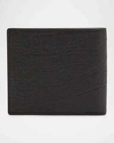 Saint Laurent Men's Tonal Monogram Leather Bifold Wallet | Thumbnail 4 Saint Laurent Men's Tonal Monogram Leather Bifold Wallet | Thumbnail 4