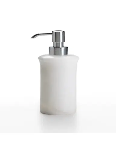 Labrazel Alisa Alabaster Pump Dispenser, White | Thumbnail 2