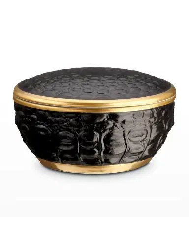 L 'Objet Crocodile Round Box | Thumbnail 2