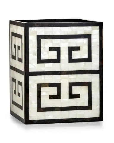 Labrazel Greek Key Wastebasket | Thumbnail 1