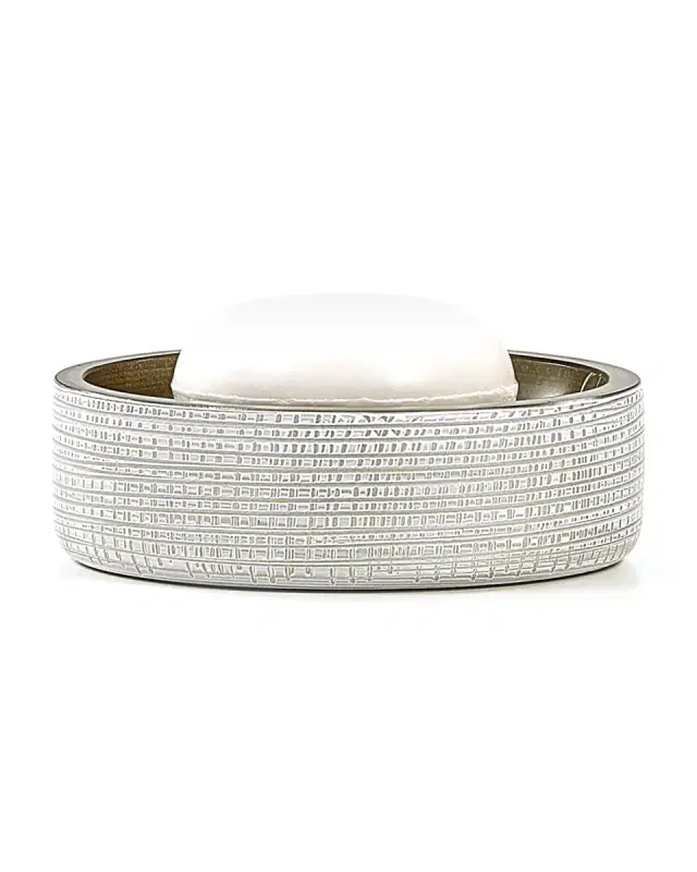 Labrazel Woven Soap Dish, Platinum