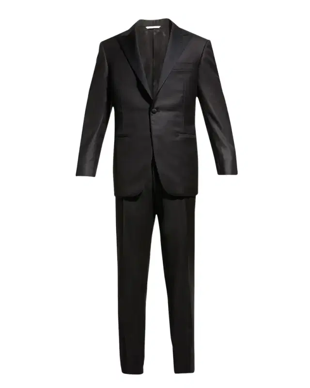 Canali Wool Two-Piece Tuxedo Suit