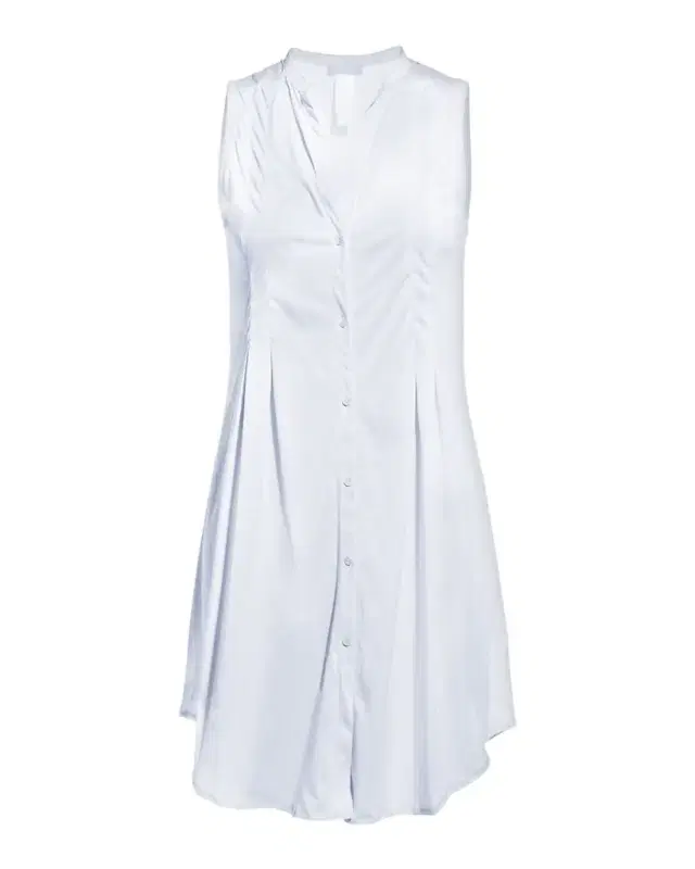 Hanro Cotton Deluxe Sleeveless Shirtwaist Nightgown