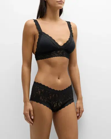 Hanky Panky Signature Lace Boy Shorts | Thumbnail 3 Hanky Panky Signature Lace Boy Shorts | Thumbnail 3