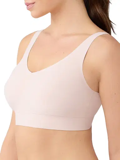 Wacoal Women's Easy Like Sunday Wirefree Bra - Rose Dust | Thumbnail 3