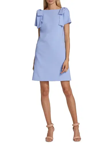 Carolina Herrera Women's Icon Bow-Embellished Shift Dress | Thumbnail 2 Carolina Herrera Women's Icon Bow-Embellished Shift Dress | Thumbnail 2