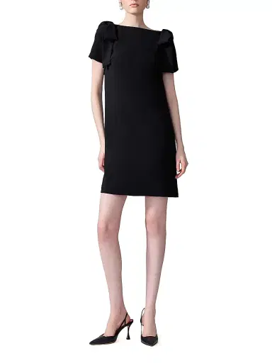Carolina Herrera Women's Icon Bow-Embellished Shift Dress | Thumbnail 3 Carolina Herrera Women's Icon Bow-Embellished Shift Dress | Thumbnail 3