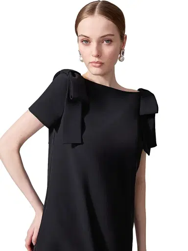 Carolina Herrera Women's Icon Bow-Embellished Shift Dress | Thumbnail 5 Carolina Herrera Women's Icon Bow-Embellished Shift Dress | Thumbnail 5