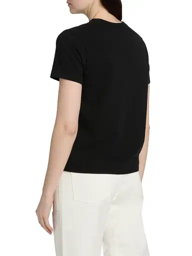 Moussy Vintage Women's Basic Crewneck Cotton T-Shirt | Thumbnail 5 Moussy Vintage Women's Basic Crewneck Cotton T-Shirt | Thumbnail 5
