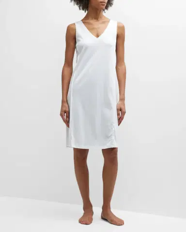 Hanro Pure Essence Sleeveless Nightgown | Thumbnail 2 Hanro Pure Essence Sleeveless Nightgown | Thumbnail 2