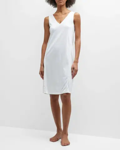 Hanro Pure Essence Sleeveless Nightgown | Thumbnail 3 Hanro Pure Essence Sleeveless Nightgown | Thumbnail 3