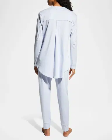 Hanro Pure Essence Two-Piece Pajama Set | Thumbnail 3 Hanro Pure Essence Two-Piece Pajama Set | Thumbnail 3