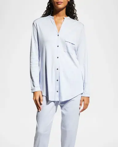 Hanro Pure Essence Two-Piece Pajama Set | Thumbnail 4 Hanro Pure Essence Two-Piece Pajama Set | Thumbnail 4