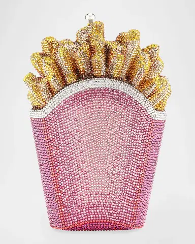 Judith Leiber Couture French Fries Rainbow Clutch Bag | Thumbnail 2