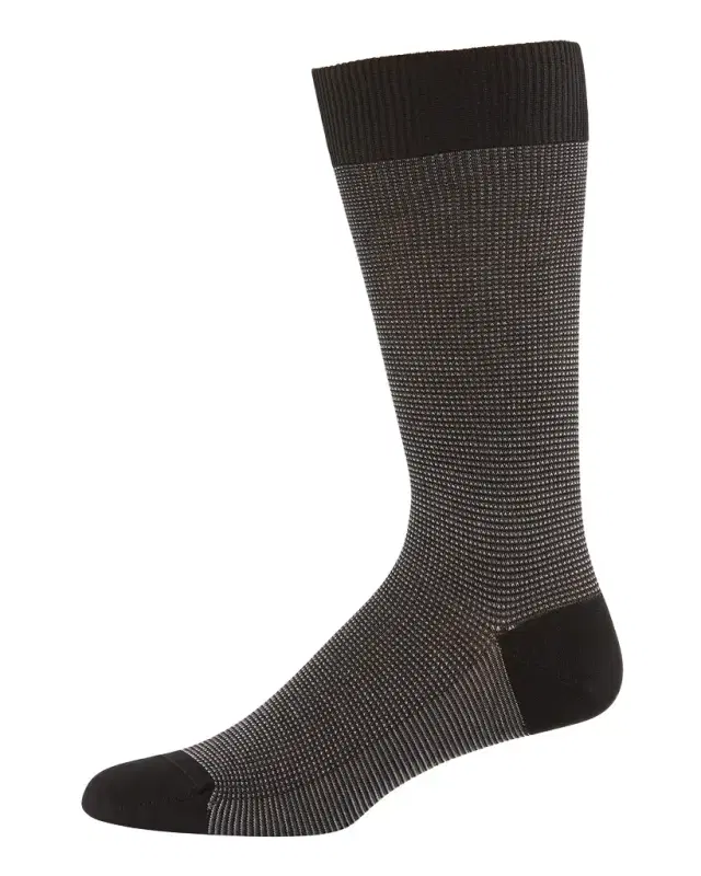 Pantherella Men's Tewkesbury Birdseye Socks
