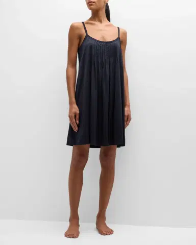 Hanro Juliet Pleated Chemise | Thumbnail 3