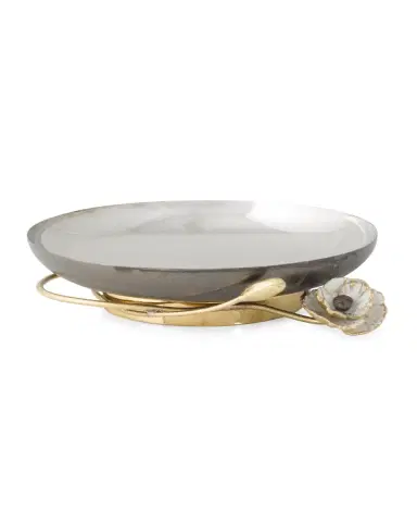 Michael Aram Anemone Small Footed Platter | Thumbnail 2