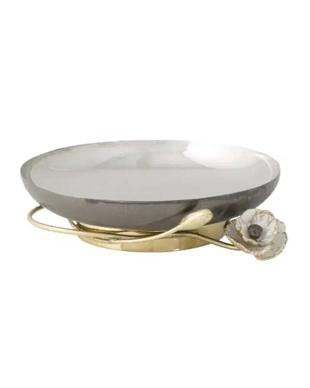 Michael Aram Anemone Small Footed Platter