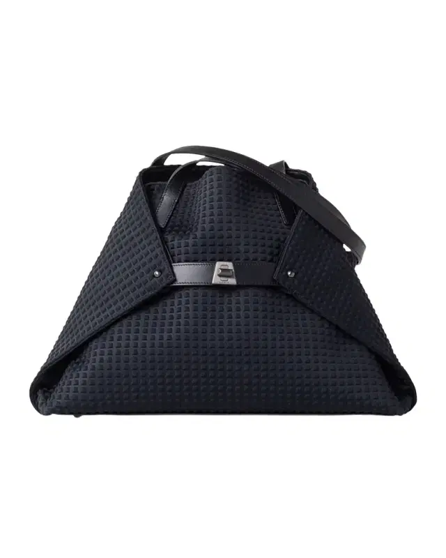 Akris Ai Small Fabric Shoulder Tote Bag