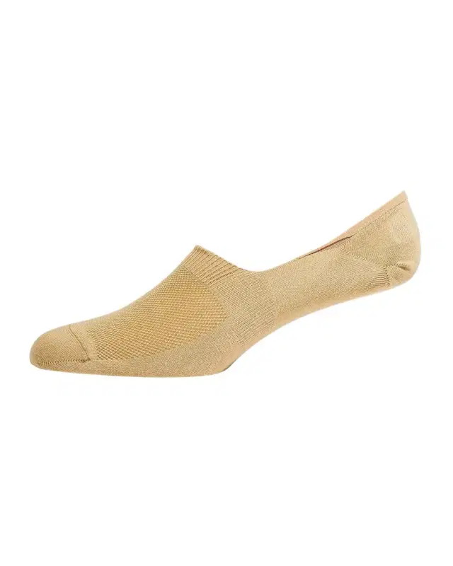 Pantherella Men 's Seville Short Cotton Invisible Socks