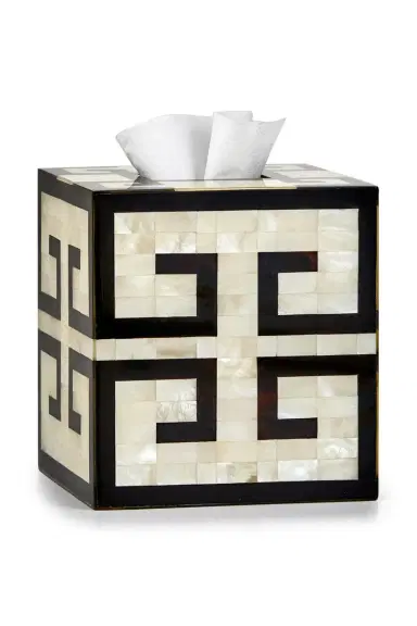 Labrazel Greek Key Tissue Box Cover | Thumbnail 3