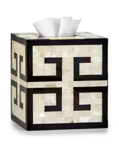 Labrazel Greek Key Tissue Box Cover | Thumbnail 1