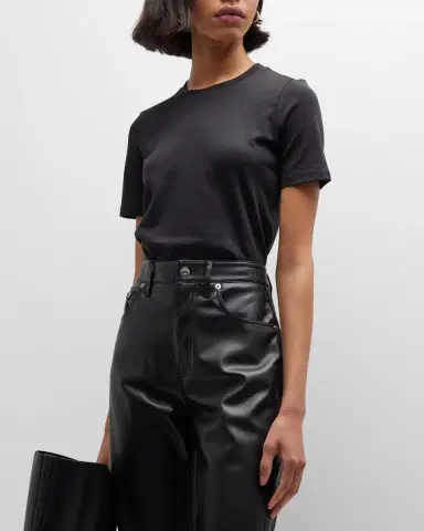 Theory Johanna Crewneck Classic Tee | Thumbnail 4