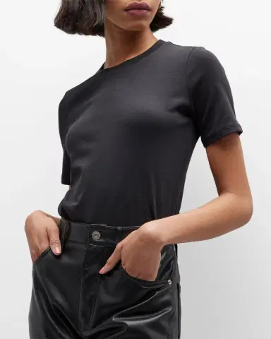 Theory Johanna Crewneck Classic Tee | Thumbnail 7