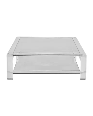 Interlude Home Surrey Acrylic Square Cocktail Table | Thumbnail 2 Interlude Home Surrey Acrylic Square Cocktail Table | Thumbnail 2