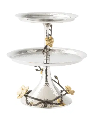 Michael Aram Gold Orchid Two-Tier Etagere | Thumbnail 1