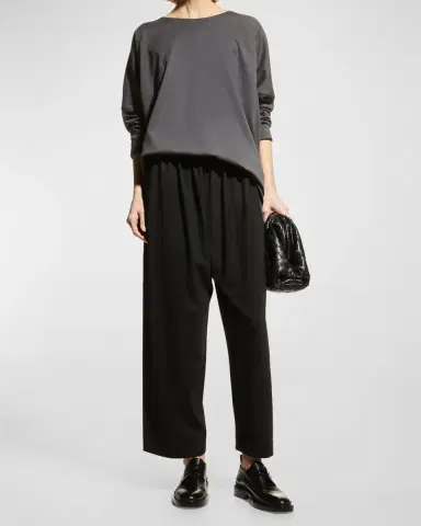 Eskandar Japanese Trousers | Thumbnail 2