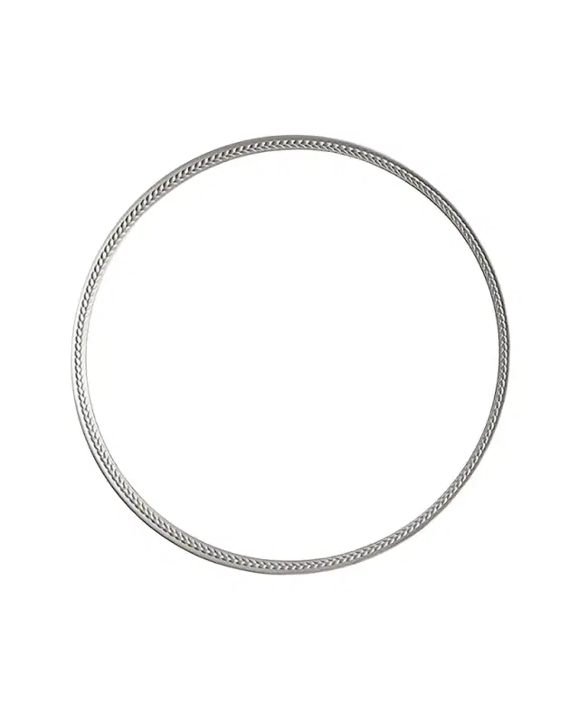 L 'Objet Soie Tressee Dinner Plate