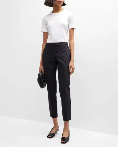 Theory Johanna Crewneck Classic Tee | Thumbnail 2